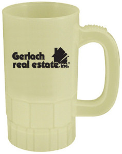 Promotional Stadium Cups: 14oz Nite Glow Beer Stein Mugs
